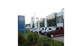 Die Mercedes-Benz-Niederlassung Dresden hat ständig über 300 Gebrauchtwagen vor Ort. (Archiv: Vogel Business Media)