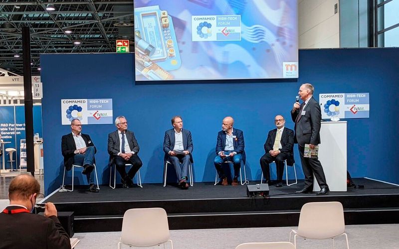 Podiumsdiskussion beim Compamed High-Tech Forum by IVAM (IVAM)