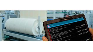 Per Tablet und App kann das Anlagenpersonal die geführte Sichtprüfung selber durchführen und die erkannten Fehler beheben. (IVG Göhringer)