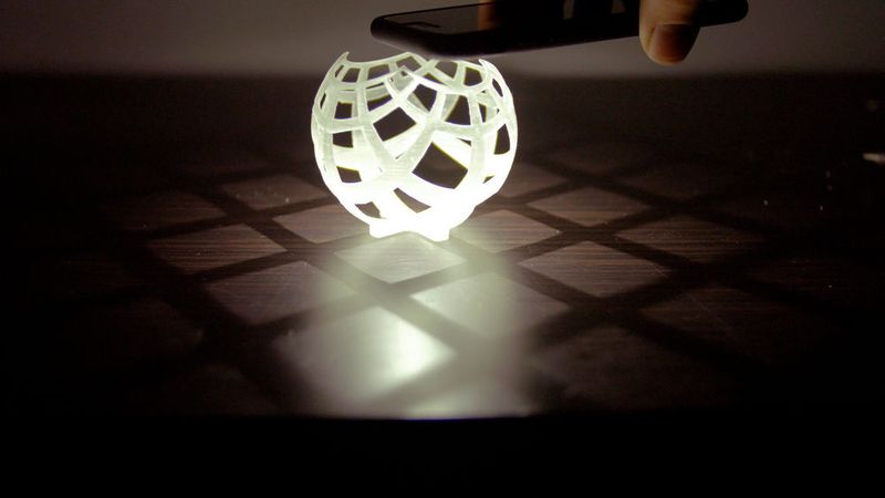 Beispielobjekt aus dem 3-D-Drucker NexD1. (Next Dynamics)