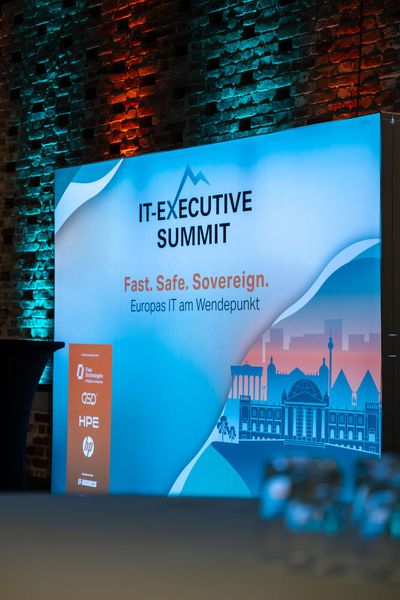 Fast.Safe.Sovereign. Europas IT am Wendepunkt. Das war das Motto des 22. IT-Executive Summits. (Bild: Vogel IT-Medien)