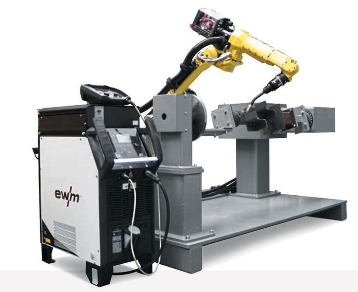 Dieses modular aufgebaute System stellt die Basis der von EWM in die Realität umgesetzten, automatischen Schweiß-Ideen, die gut an die Anforderungen der Anwender angepasst werden können. (EWM)