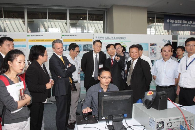 Auch hochrangige politische Delegationen kamen zur Messe. (Bild: AMB China)