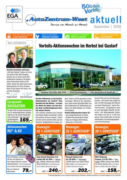 Ein Kundenmagazin gehört zu den Leistungen der EGA dazu (Archiv: Vogel Business Media)