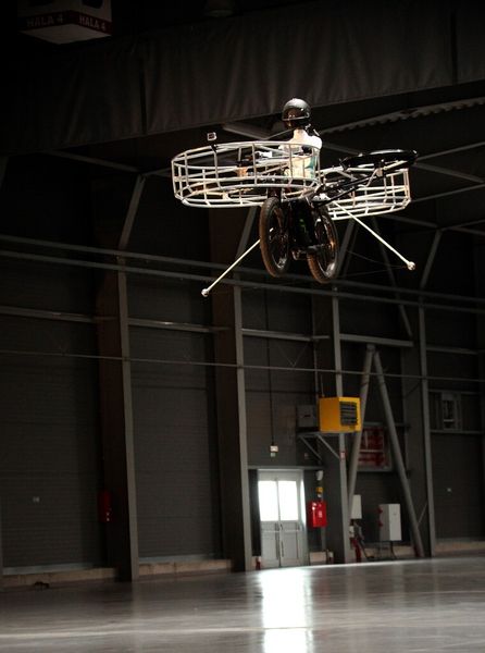 Seinen Jungfernflug absolvierte das Fahrrad im Juni in Prag. (Bild: Dassault)
