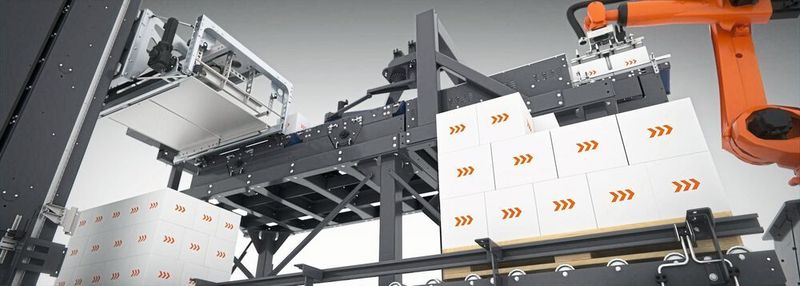 Der HLP 6000 ist in der Lage, bis zu zehn Lagen in der Minute zu sortieren und für den Versand vorzubereiten. (Trapo AG)