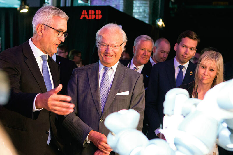 ABB a fêté récemment un jubilé avec les 100 ans du centre de recherche suédois de Beisen avec la présence du roi de Suède Charles XVI Gustave. (ABB)