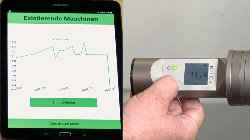 Safecontrol 4.0 von Kelch erlaubt den Maschinenherstellern eine schnelle, störungsfreie und zuverlässige Messung unmittelbar nach dem Spannvorgang in der Maschinenspindel.  (Bild: Kelch)