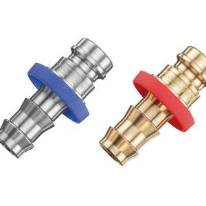 Und neu im Sommer kam von Hasco auch die Push-Lok-Stecktülle. Es gibt die Tülle aus Messing und Edelstahl. Sie gelten als robust. Die Edelstahlvariante ist außerdem reinraumtauglich.(Bild:  Hasco)