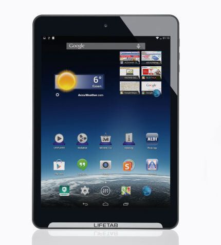 Als Betriebssystem ist Android 4.4 aufgespielt. (Bild: Aldi)
