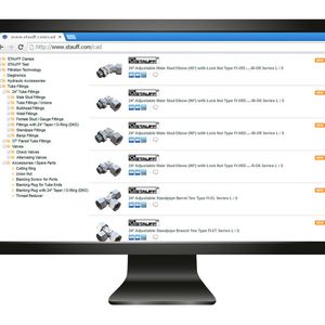 Die Arbeit mit den CAD-Modellen spart wertvolle Zeit und Kosten bei der Konstruktion hydraulischer Leitungen und Anlagen und der Beschaffung der notwendigen Komponenten.