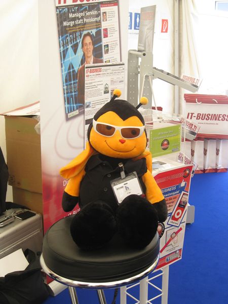 Die IT-Bee bei ihrem ersten Einsatz bei Herweck. (Archiv: Vogel Business Media)