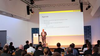 Rund 120 Besucher folgten der Einladung von Cemat und MM Logistik. (Bild: Hofmann)