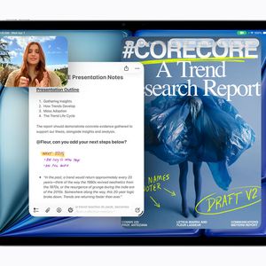 Das iPad Air ist mit dem neuen M4-Chip von Apple ausgestattet.(Bild:  Apple)