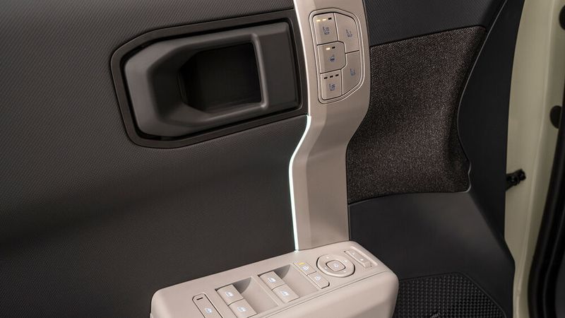 Ecken und Kanten finden sich auch innen. (Bild: Kia)