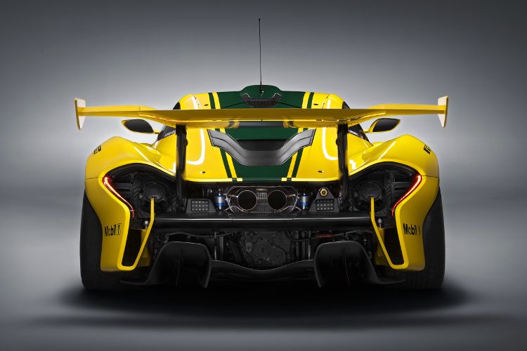 Das Heck zeigt viel Technik. (Foto: McLaren)