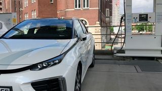 Wasserstoffautos sind in Deutschland echte Exoten. (Toyota)