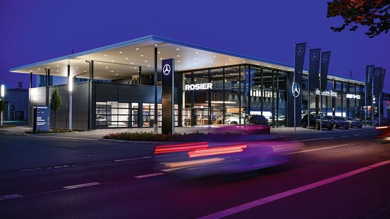 Rosier will auch in den kommenden Jahren auf Wachstumskurs bleiben (im Bild: Mercedes-Standort in Menden).(Bild:  Rosier)