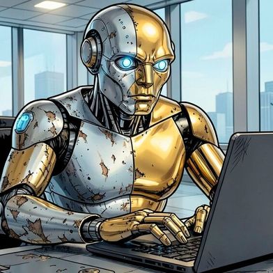 KI-Agenten zwischen Erfolg und Misserfolg: Zwar sehen viele befragte deutsche C-Level Chefs Potenzial in KI-Agenten, doch nur jedes neunte deutsche Unternehmen setzt die Technologie bereits in einer fortgeschrittenen Phase ein.  (Bild: Canva / KI-generiert)