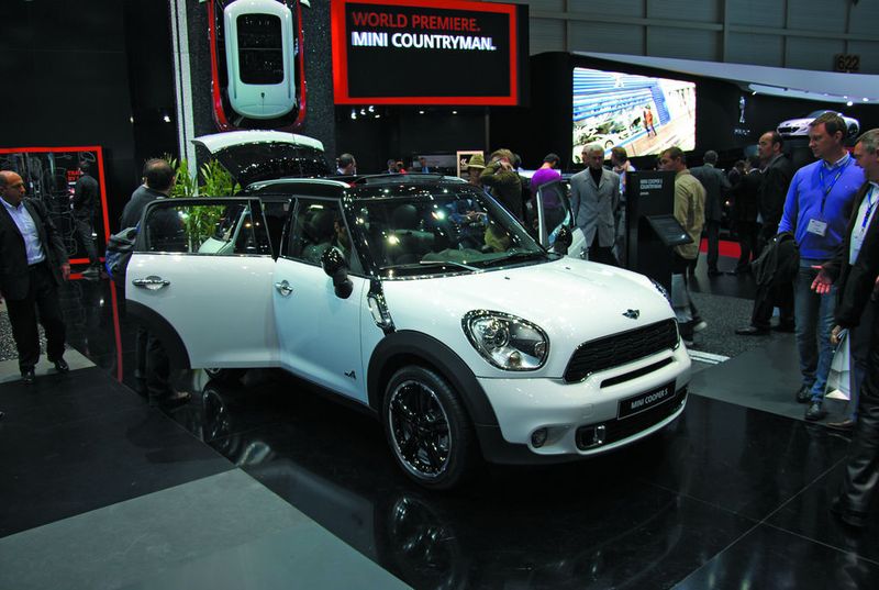 Das allradangetriebene Crossover-Modell Mini Countryman ist die vierte Variante der britischen Kultmarke. (Archiv: Vogel Business Media)