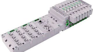 Bild 1: Ventilinsel mit integriertem Feldbusknoten (G3) für den Profibus DP. Er bietet Leistungsmerkmale, die in dieser Kombination neuartig sind. Bild: Numatics (Archiv: Vogel Business Media)