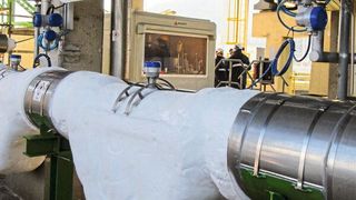 El Optimass 6400 para GNL criogénico permite realizar mediciones de caudal de alta precisión en fluidos monofásicos. (Imagen:Krohne)