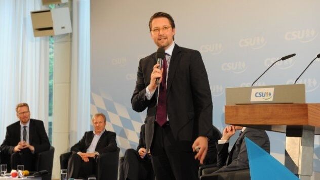 CSU-Generalsekretär Andreas Scheurer bei der Mediennacht (Foto: CSU)
