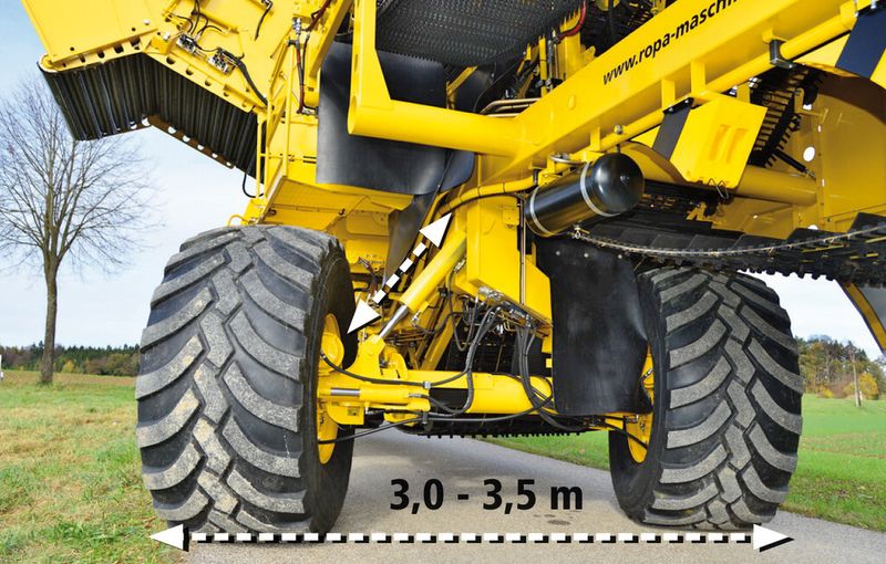 Detail der Kartoffelerntemaschine Keiler 2. (Bild: Ropa)