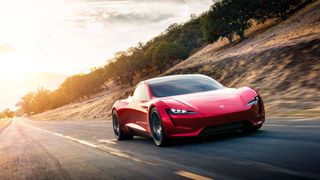 Der Marktstart des neuen Tesla Roadsters verzögert sich erneut. Wenn 2022 kein „Megadrama“ wird, ist 2023 realistisch, sagt Elon Musk. (Bild: Tesla)