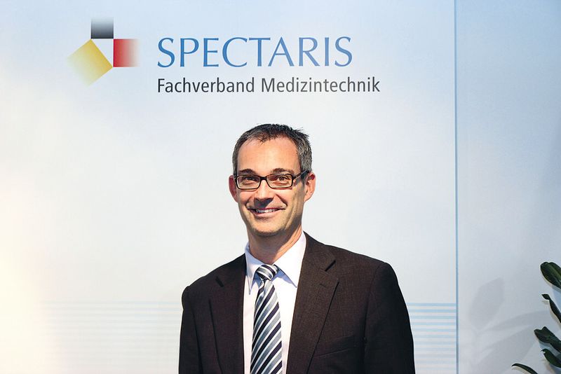 Marcus Kuhlmann, Leiter des Fachverbandes Medizintechnik bei Spectaris: „In den vergangenen Jahren konnten steigende Exporte nach Asien und Osteuropa das insgesamt schwache konjunkturelle Umfeld in Europa weitgehend ausgleichen. Diese Impulse fehlen derzeit.“ (Bild: Schäfer)