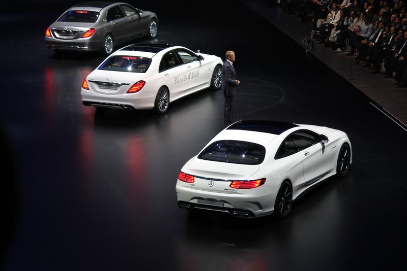 Mercedes-Benz is setting benchmarks in automotive fascination and innovative power with five world premieres at the IAA 2015. No fewer than four new models expand the line-up of Mercedes Dream Cars – the new C-Class Coupé and the new S-Class Cabriolet, each in two standalone versions from Mercedes-Benz and Mercedes-AMG. (Source: Schulz)