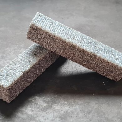 Sunlight Makes Stone! These stone blocks weren't made the traditional way. Instead, they were additively manufactured from sand using a laser. In the future, however, the laser is set to be replaced by concentrated sunlight—if the startup Addisol is successful... (Image:Addisol / F. Fiedler)