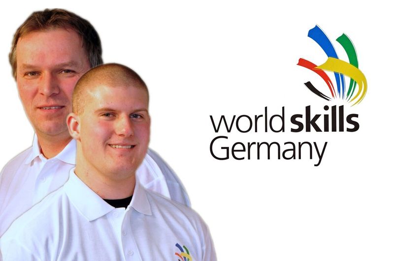 Experte: Hans-Jörg Herold; Teilnehmer: Thomas Maske (Bild: World-Skills Germany)