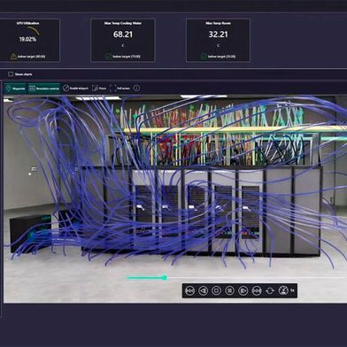 Der „Digital Twin Composer“ von Siemens erstellt industrielle Metaverse-Umgebungen in großem Maßstab und ermöglicht es Unternehmen, industrielle KI, Simulationen und physikalische Echtzeitdaten zu nutzen. (Bild: Siemens AG)