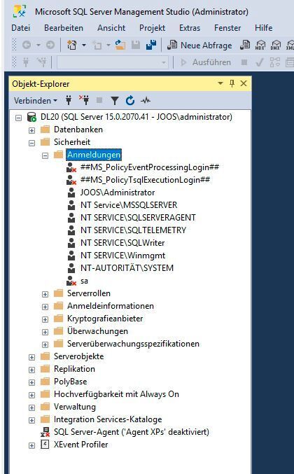 Sicherheit in SQL Server 2019 || Bild 1 / 7
