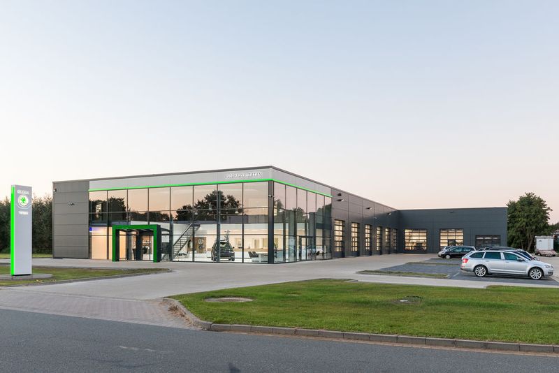 In Buxtehude hat Anfang November der neue Skoda-Handelsbetrieb von H. Tietjen eröffnet. (Tietjen / Afolo.de)