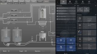 Dashboard-Ansicht mit PLT-Hintergrund im Thin Client.  (R. Stahl)
