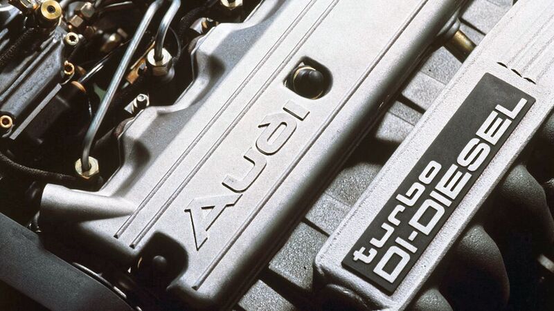 Ebenfalls ein Meilenstein in der Audi-Entwicklung und -Werbung – und das obwohl die Ingolstädter keineswegs die Ersten waren – war die „TDI“-Technologie. Sie erinnern sich noch an die Werbung: „Wo ist der Tank?“ (Audi AG)