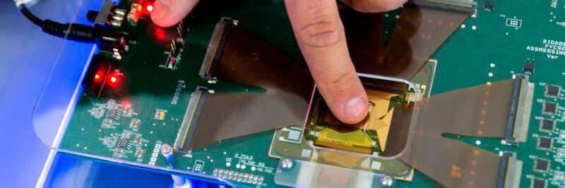 Die LOPEC 2021, internationale Fachmesse und Kongress für gedruckte Elektronik, findet vom 23. bis 25. März in der Messe München statt. (Bild:  Messe München)