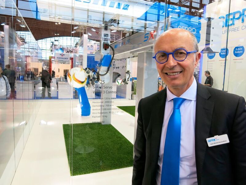 Jean-Michel Renaudeau, Managing Director von Sepro Robotique: „Die Medizintechnik ist für Sepro ein Wachstumsmarkt.“ (Bild: Schäfer)