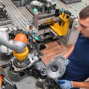 Die Effizienz von Roboterapplikationen steigt, je enger Mensch und Maschine zusammenarbeiten können. Gleichzeitig stellt dies auch höhere Anforderungen an die Sicherheit – wobei jede Applikation eine eigene sicherheitstechnische Betrachtung verlangt. 