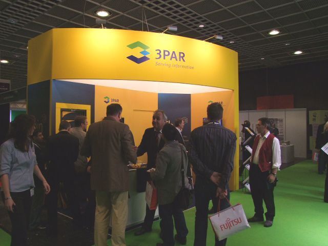 Über reges Interesse am Stand konnte sich 3PAR freuen. (Archiv: Vogel Business Media)