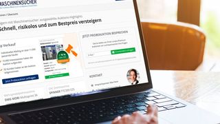Gebrauchtmaschinen verkaufen? Online-Auktionen sind eine einfache Möglichkeit für den schnellen Verkauf zu marktgerechten Preisen. (Bild: Maschinensucher)