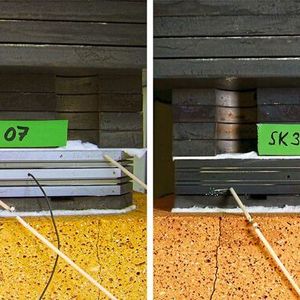 Äußerlich wenig gealtert: SOFC-Stack vor dem Start des Versuchs im Jahr 2007 (links) und jetzt nach 100.000 Stunden im Dauerbetrieb (rechts).