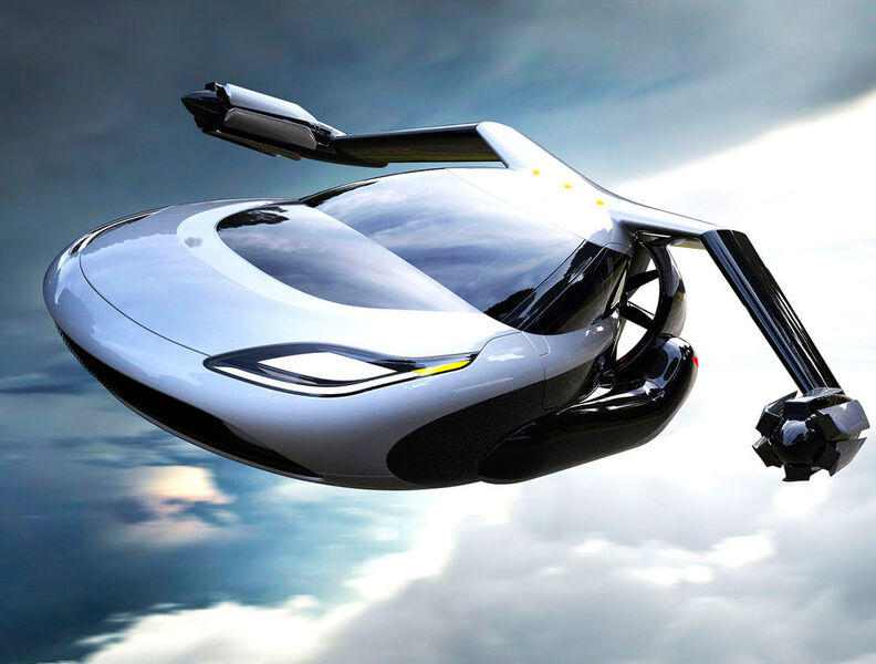 Bereits 2009 stellte das amerikanische Unternehmen Terrafugia ein Modell vor, und seit zwei Jahren ist das fliegende Auto in den USA für jedermann zu erwerben. Kostenpunkt: 280.000 Dollar.  (Terrafugia)