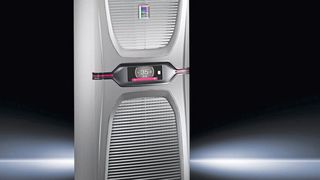 Rittal hat seine Kühlgeräteserie Blue e+ um ein neues, kompaktes Gerät in der Leistungsklasse von 1,6 kW erweitert. (Rittal)