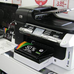 Auf Multifunktionsgeräten wie dem Officejet Pro 8500 liegt der Fokus von HP. Solche Geräte zielen in erster Linie auf SMB-Kunden ab.