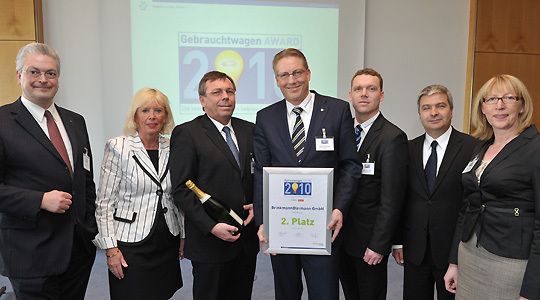 Platz 2 erreichte das Mercedes-Benz Autohaus BrinkmannBleimann in Güstrow. (Archiv: Vogel Business Media)