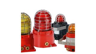 Die Warnleuchten mit Hochleistungs-LED sind heller als eine 5J-Xenon-Blitzleuchte. (E2S)