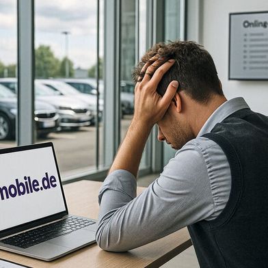 Mobile.de will Händlerpartner zum Abschluss von Zweijahresverträgen bewegen. Die Plattform argumentiert mit Planungssicherheit, wie zu hören ist. Jedoch sieht die Branche diesen Aspekt nur bedingt. (Bild: Dall-E / KI-generiert)
